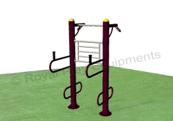 Gym Equipments - Leg Lift Post - GE18